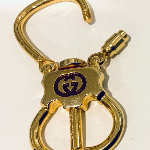 Gucci Gold Keychain, 1980’s - Picture 6 of 7